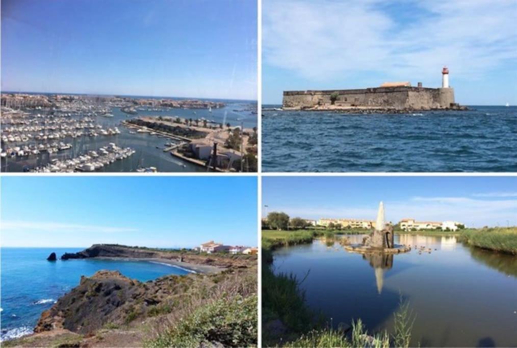 Maisonnette, 5 Pers, 500M Plage, Parking, Terrasse Агд Экстерьер фото